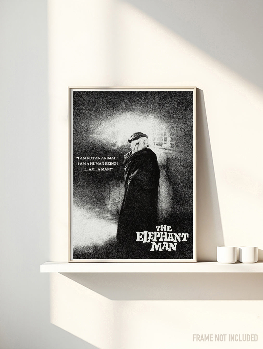 DAVID LYNCH - The Elephant Man - Rare Music Poster,  Music Decor, Band Memorabilia, Music Lover Gift