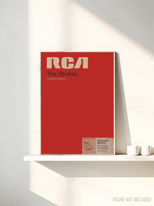 THE STROKES - COMEDOWN MACHINE - Symbios Design Rare Glossy Poster Print