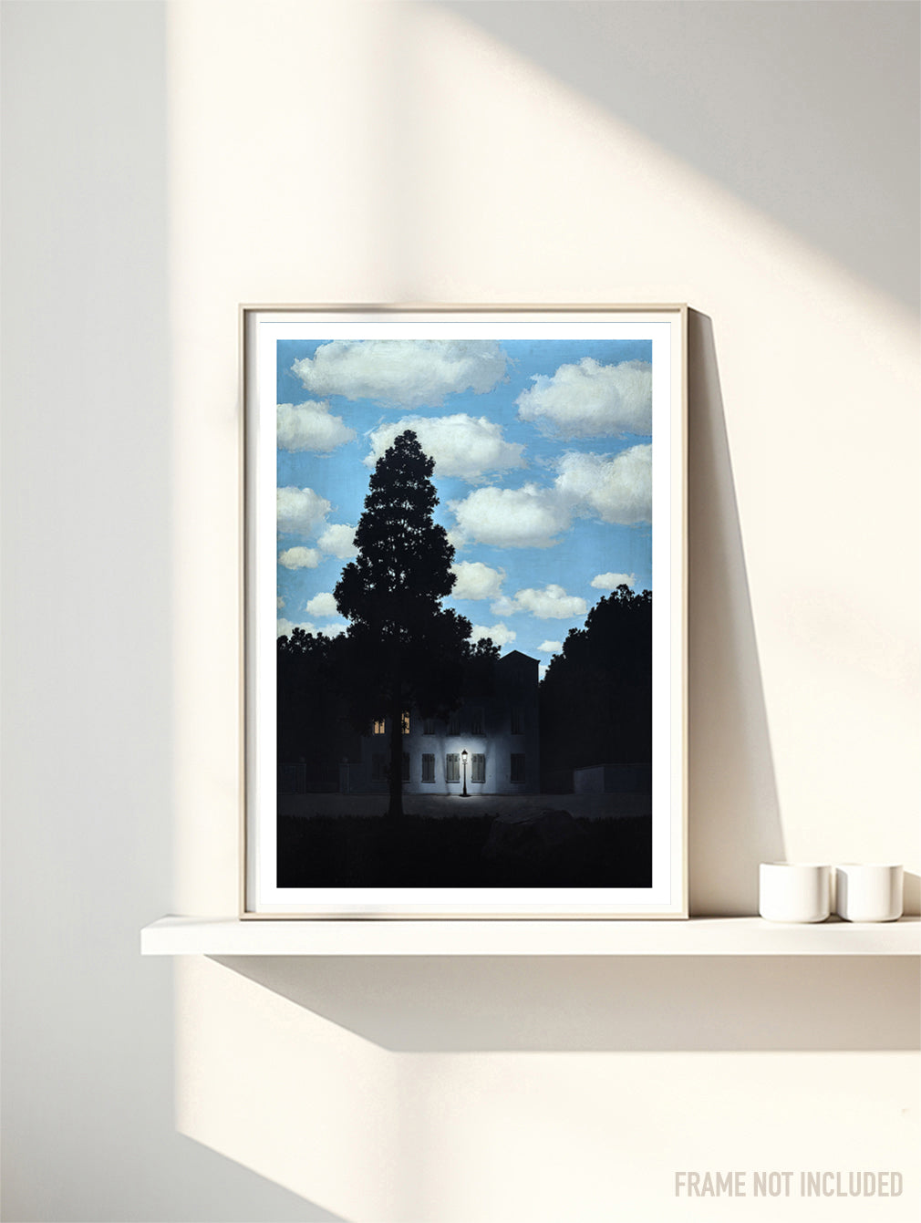 Magritte - Empire of Light  - Mural Artwork - Decoration - Wall Art