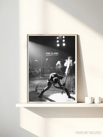 THE CLASH - LONDON CALLING - Symbios Design Rare Glossy Poster Print