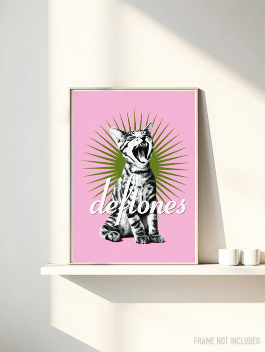 DEFTONES - BORED PINK EDITION - Symbios Design Rare Glossy Poster Print