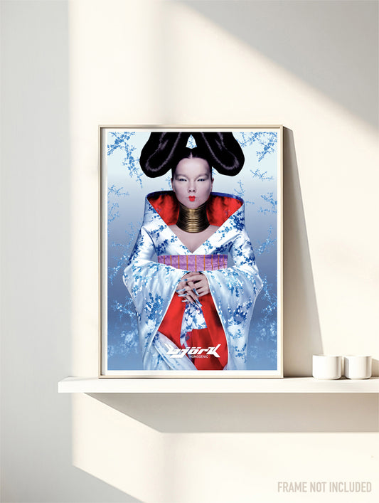 BJORK - HOMOGENIC - Symbios Design Rare Glossy Poster Print