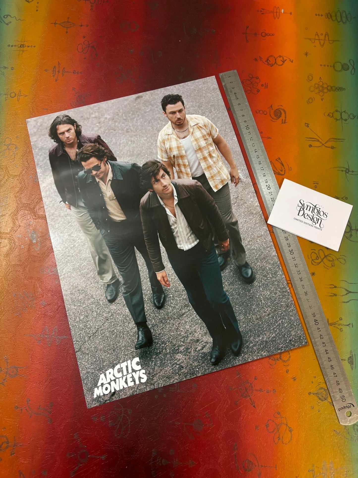 ARCTIC MONKEYS - BAND - Symbios Design - Rare Glossy Print