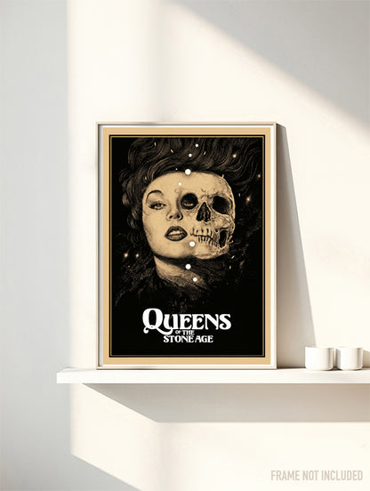 QUEENS OF THE STONE AGE - Symbios Design Rare Glossy Poster Print