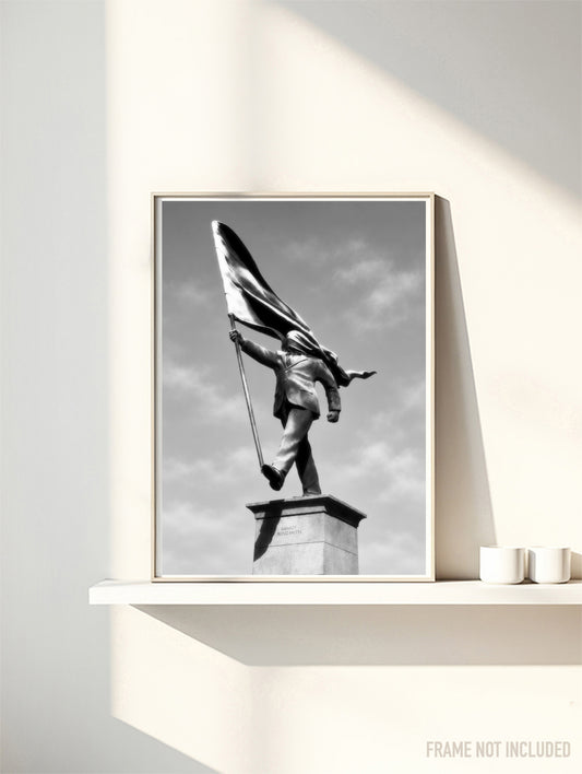 BANKSY - BLIND FAITH  - Symbios Design Rare Glossy Poster Print