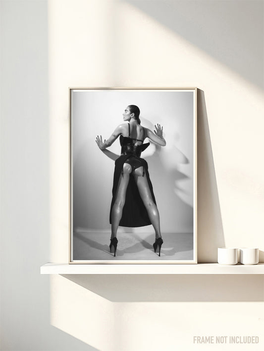 DUA LIPA - PORTRAIT - Rare Music Poster,  Music Decor, Band Memorabilia, Music Lover Gift