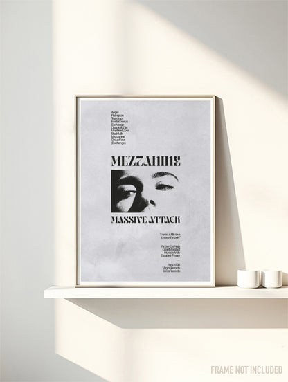 MASSIVE ATTACK - Symbios Design Rare Glossy Poster Print