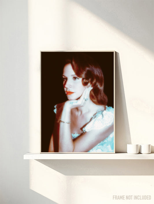 LANA DEL REY - PORTRAIT - Symbios Design Rare Glossy Poster Print
