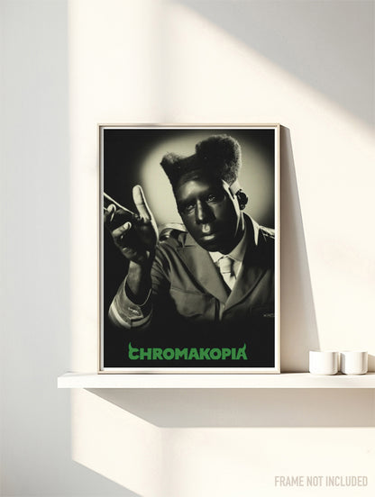 Tyler the Creator - Chromakopia  - Rare Music Poster,  Music Decor, Band Memorabilia, Music Lover Gift