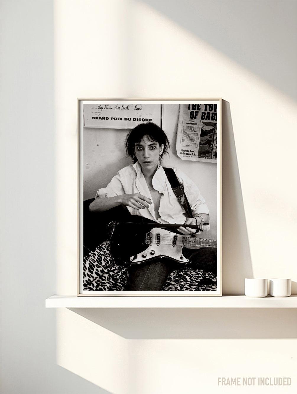 PATTI SMITH - NEW YORK  - Symbios Design Rare Glossy Poster Print