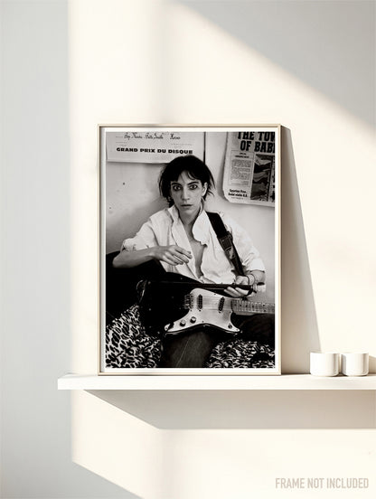 PATTI SMITH - NEW YORK  - Symbios Design Rare Glossy Poster Print