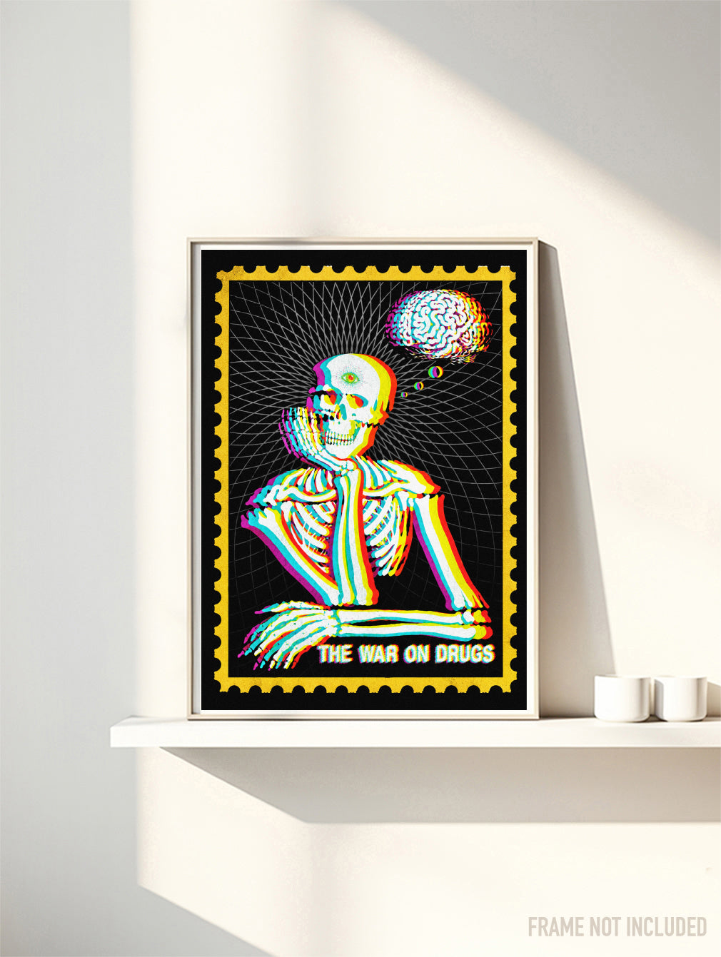 THE WAR ON DRUGS - Symbios Design Rare Glossy Poster Print