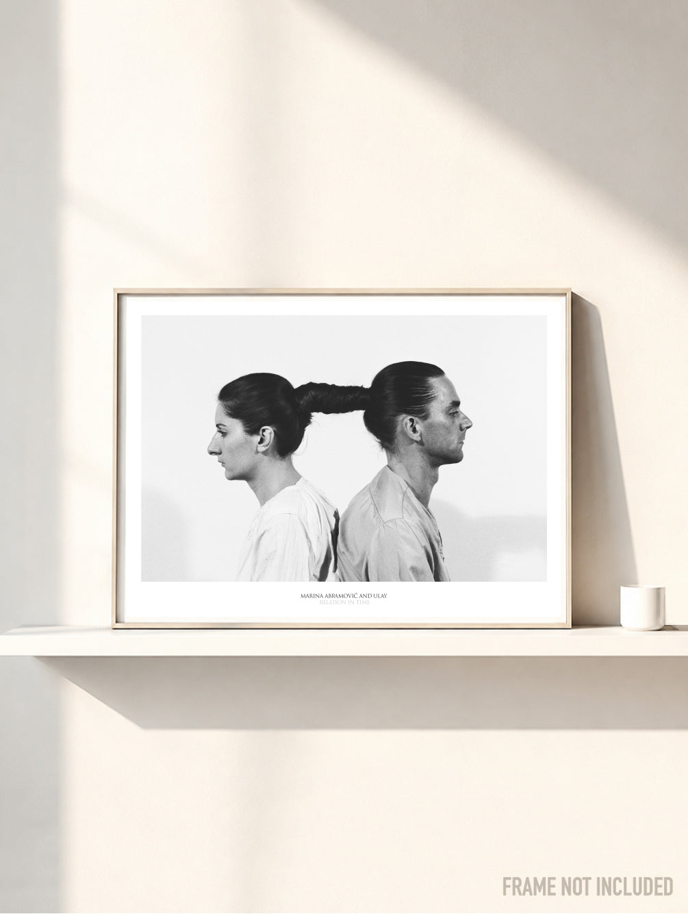 ABRAMOVIC & ULAY - RELATION IN TIME - Symbios Design Rare Glossy Poster Print