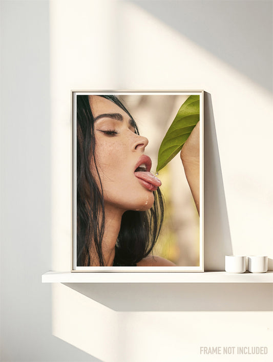 MEGAN FOX - Symbios Design Rare Glossy Poster Print