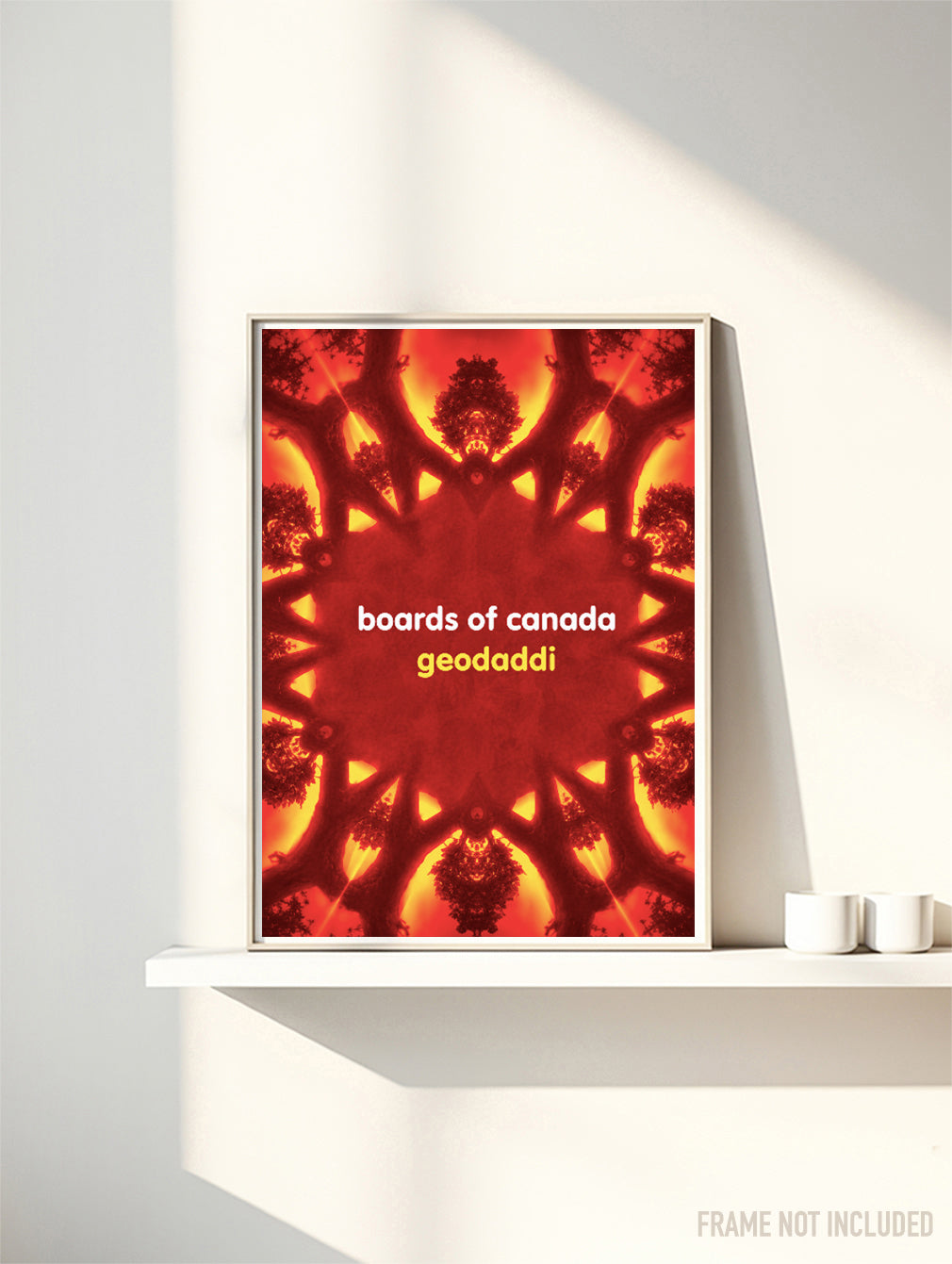 BOARDS OF CANADA - GEODADDI -  Symbios Design Rare Glossy Poster Print