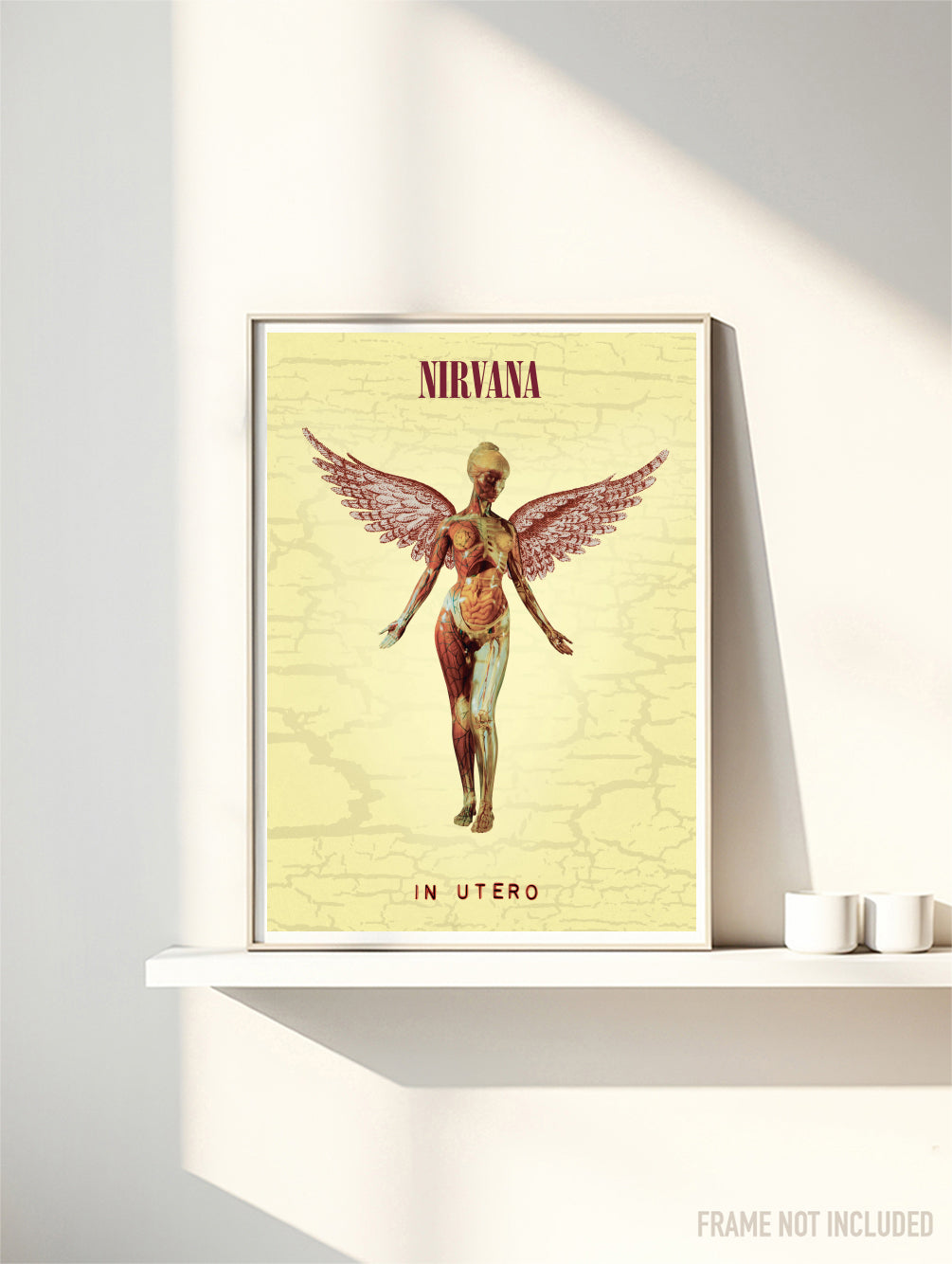 NIRVANA - IN UTERO - Symbios Design Rare Glossy Poster Print
