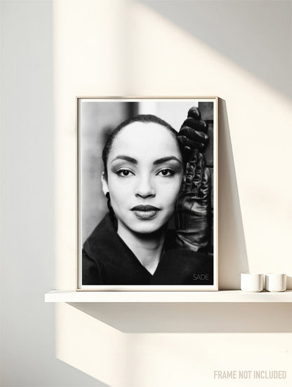 SADE - INTIMATE PORTRAIT - Symbios Design Rare Glossy Poster Print