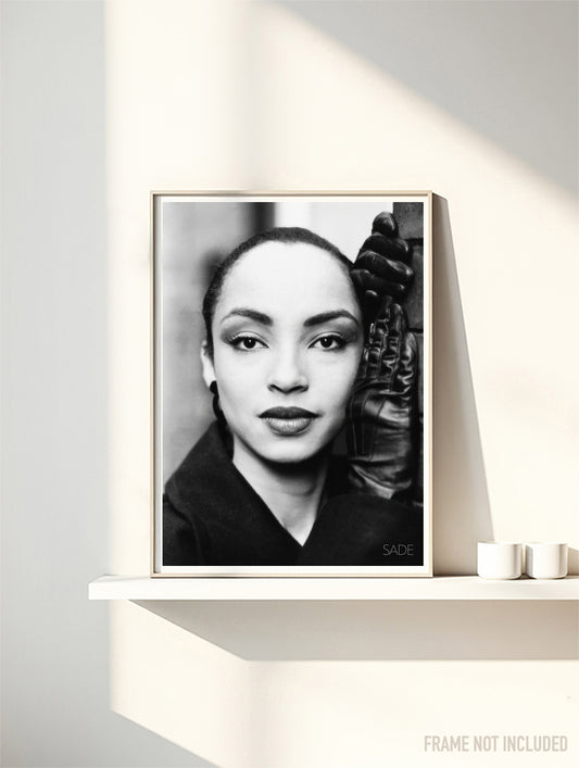 SADE - INTIMATE PORTRAIT - Symbios Design Rare Glossy Poster Print