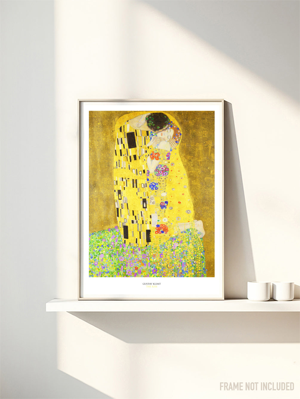 KLIMT - THE KISS  - Symbios Design Rare Glossy Poster Print