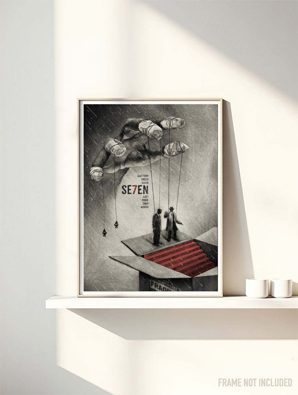 SE7EN - Symbios Design Rare Glossy Poster Print