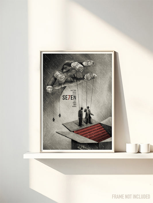 SE7EN - Symbios Design Rare Glossy Poster Print