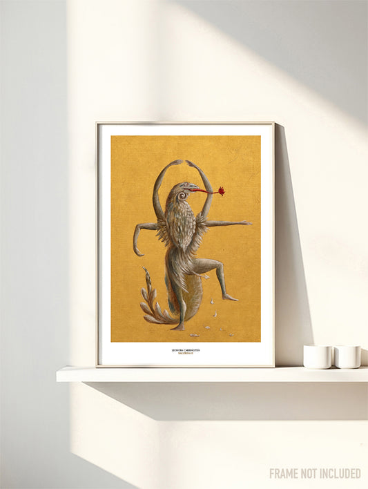 LEONORA CARRINGTON - BALLERINA II - Symbios Design Rare Glossy Poster Print
