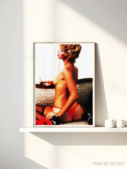 RETRO PULP III - Symbios Design Rare Glossy Poster Print