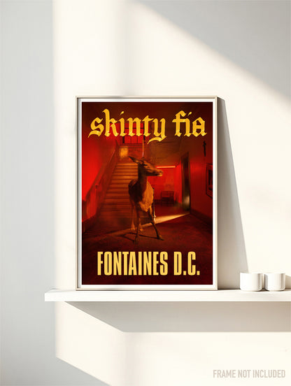 FONTAINES DC - SKINTY FIA - Symbios Design Rare Glossy Poster Print