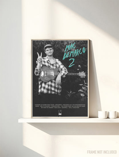 MAC DEMARCO - 2 - Symbios Design Rare Glossy Poster Print