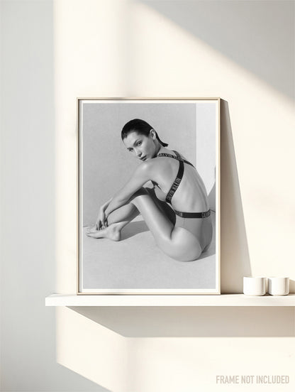 BELLA HADID - CK - Symbios Design Rare Glossy Poster Print