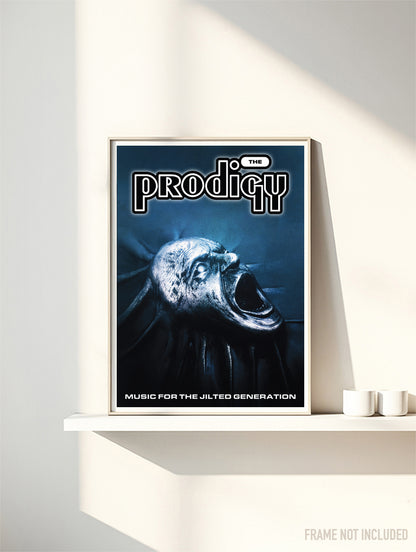 THE PRODIGY - MUSIC FOR A JILTED GENERATION  - Symbios Design Rare Glossy Poster Print