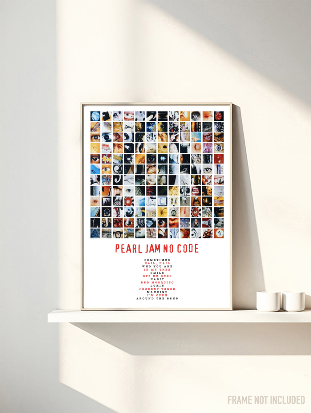 PEARL JAM - NO CODE - Symbios Design Rare Glossy Poster Print