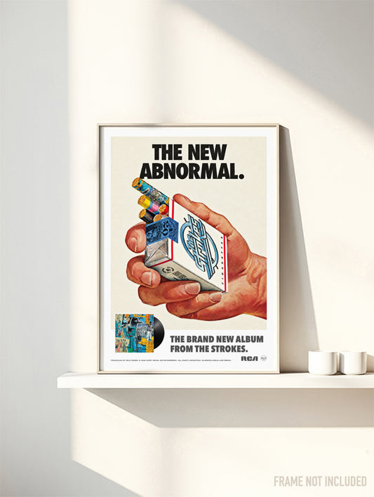 THE STROKES - THE NEW ABNORMAL - Symbios Design Rare Glossy Poster Print