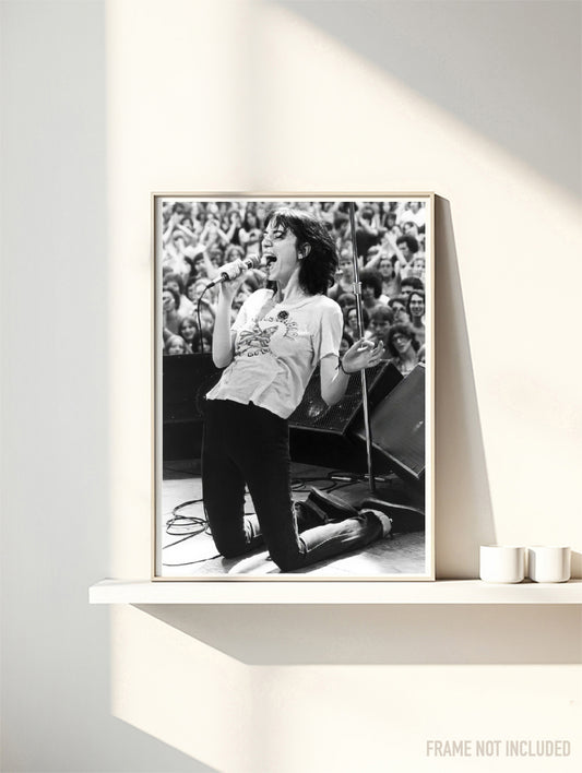 PATTI SMITH - LIVE - Symbios Design Rare Glossy Poster Print