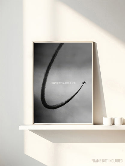 CIGARETTES AFTER SEX - PLANE - Symbios Design Rare Glossy Poster Print