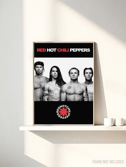 RED HOT CHILI PEPPERS - Symbios Design Rare Glossy Poster Print