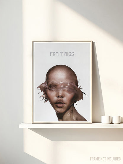 FKA TWIGS - Music Poster,  Music Decor, Band Memorabilia, Music Lover Gift
