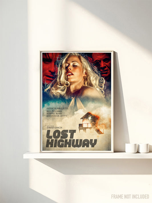 LOST HIGHWAY II - Symbios Design Rare Glossy Poster Print