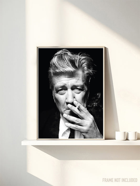 DAVID LYNCH - PORTRAIT - Symbios Design Rare Glossy Poster Print