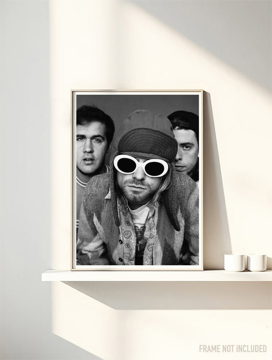 NIRVANA  - Symbios Design Rare Glossy Poster Print