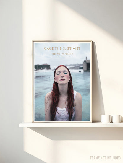 CAGE THE ELEPHANT - TELL ME I'M PRETTY - Symbios Design Rare Glossy Poster Print