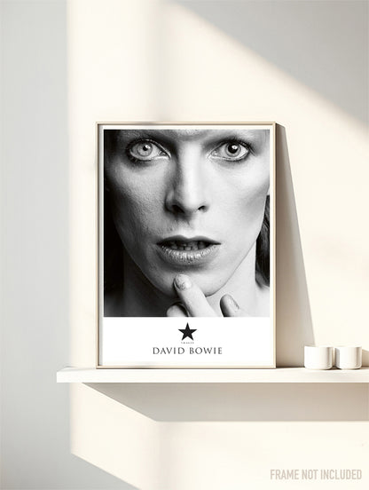 DAVID BOWIE  - Symbios Design Rare Glossy Poster Print