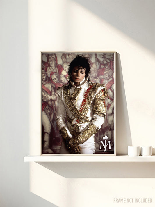 MICHAEL JACKSON - Symbios Design Rare Glossy Poster Print