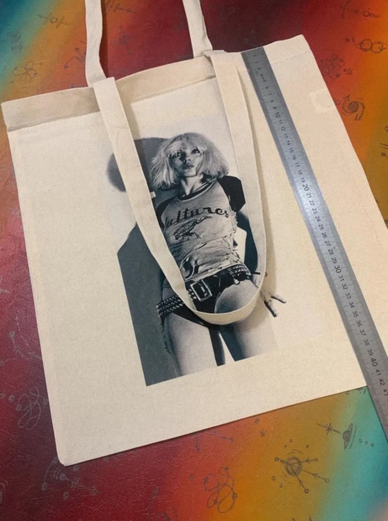 BLONDIE - VINTAGE RETRO - Symbios Design Tote Bag