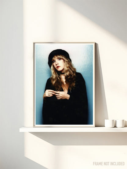 FLEETWOOD MAC - STEVIE NICKS - Symbios Design Rare Glossy Poster Print