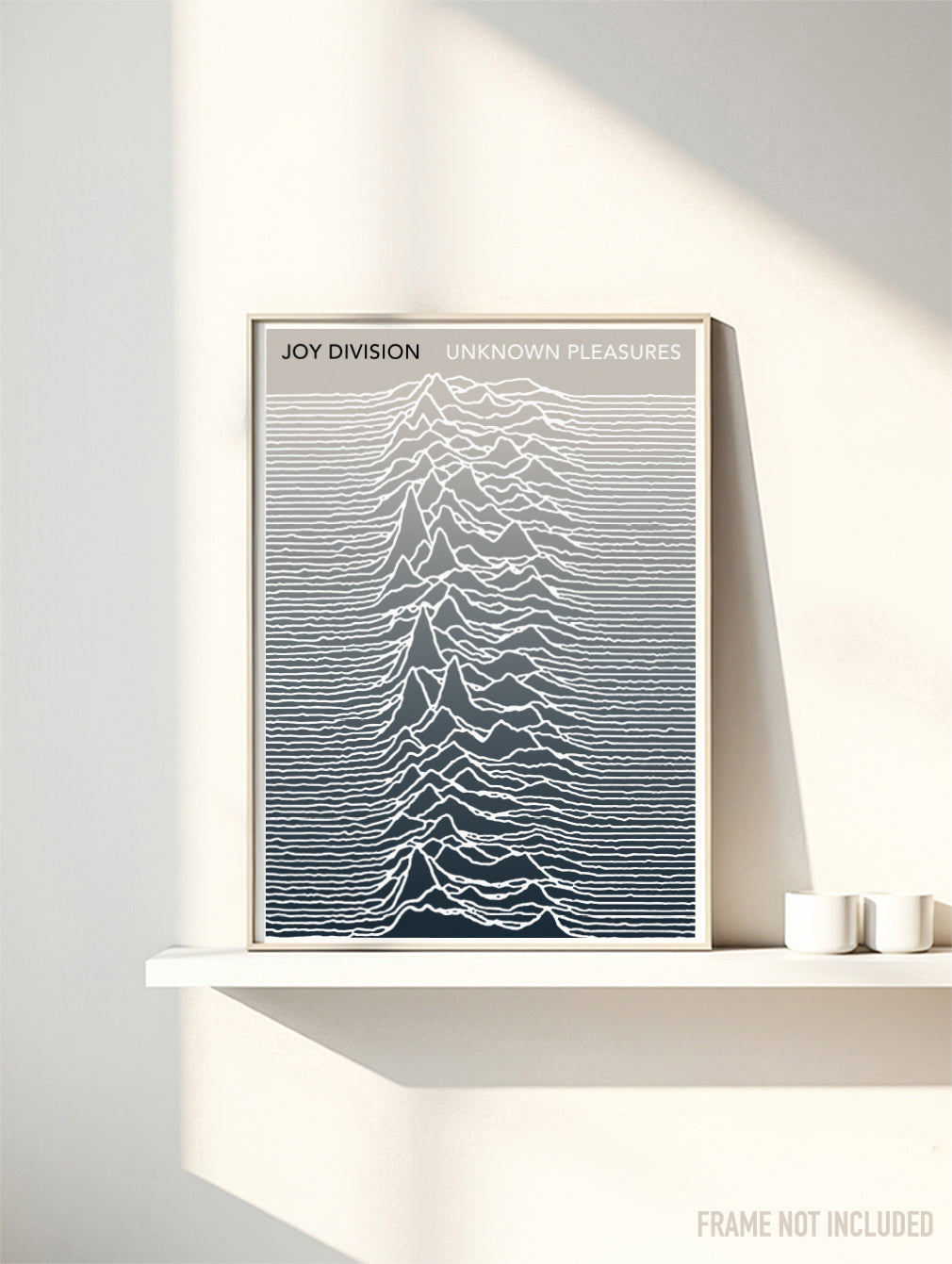 JOY DIVISION - UNKNOWN PLEASURES - Symbios Design Rare Glossy Poster Print