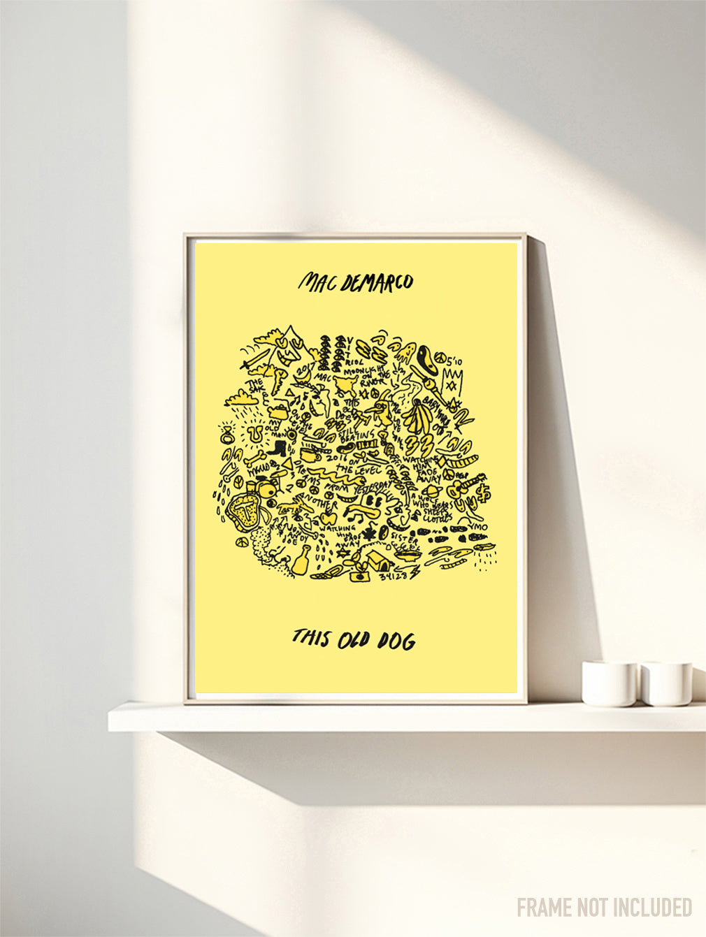 MAC DEMARCO - This Old Dog  - Music Poster,  Music Decor, Band Memorabilia, Music Lover Gift