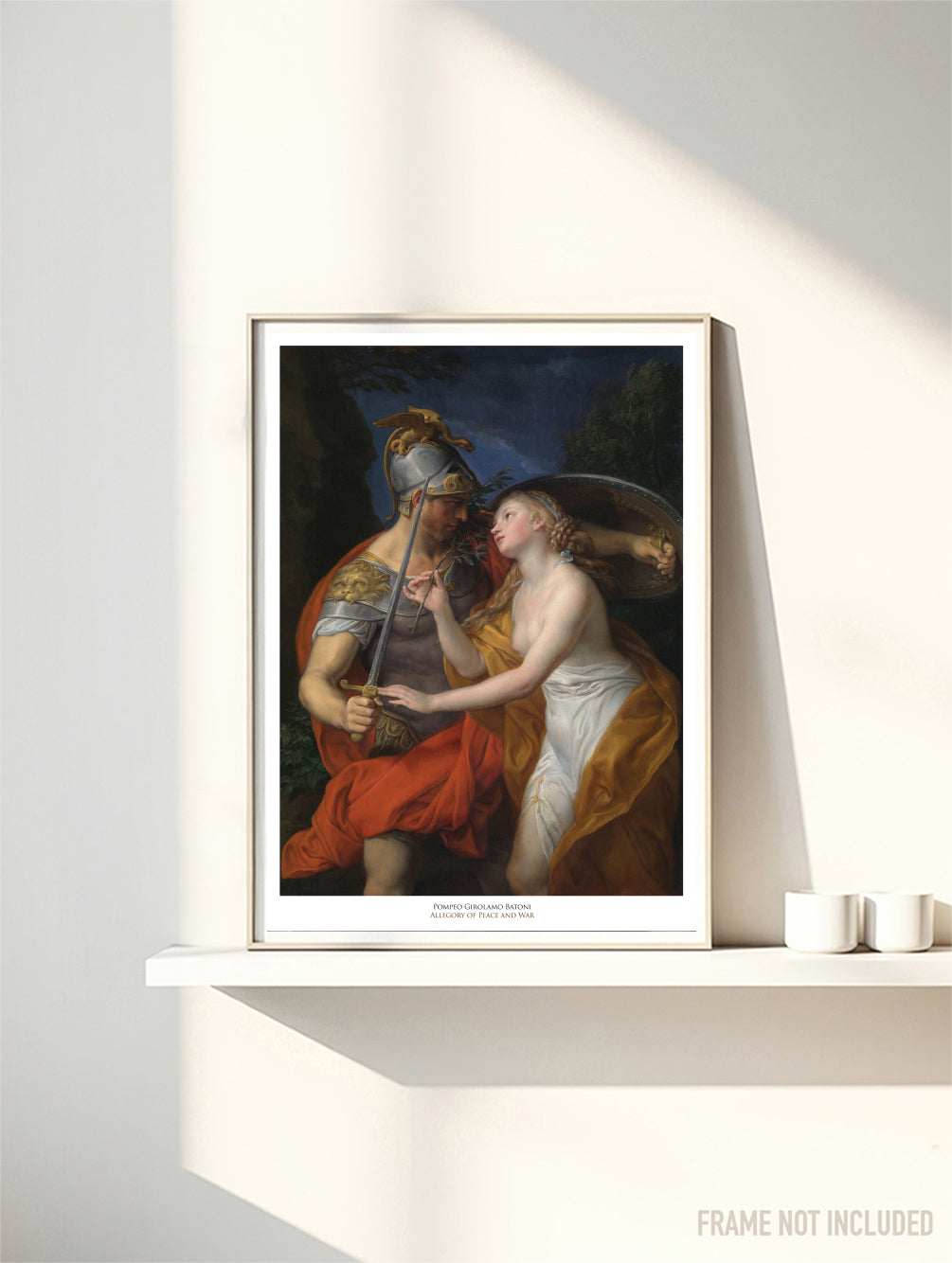 POMPEO GIROLAMO BATONI - Symbios Design Rare Glossy Poster Print