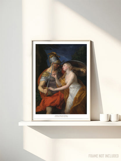 POMPEO GIROLAMO BATONI - Symbios Design Rare Glossy Poster Print