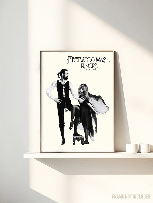 FLEETWOOD MAC - RUMOURS - Symbios Design Rare Glossy Poster Print
